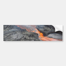 Kilauea Lava Flow Bumper Stickers