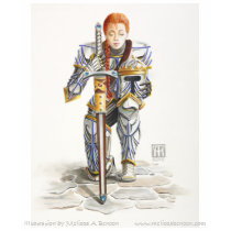 Kilfara Warrior Princess t-shirts by Nightmareartist Kilfara Warrior Princess t-shirts