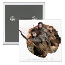 Kili, Thorin, and Fili Button