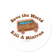 Kill a minivan stickers by Anotherfort Kill a minivan stickers
