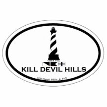 Kill Devil Hills. Acrylic Cut Outs