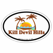 Kill Devil Hills. Photo Cut Out