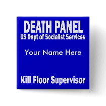 Kill Floor Supervisor Name Badge buttons