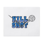 kill shot volleyball design flyers