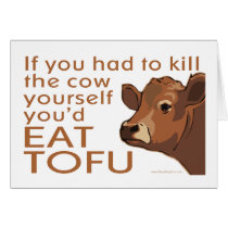 Kill the Cow - Vegan, Vegetarian Cards