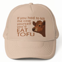 Kill the Cow - Vegan, Vegetarian Mesh Hat