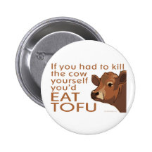 Kill the Cow - Vegan, Vegetarian Pin