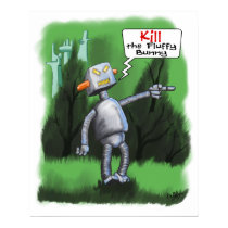 Kill the Fluffy Bunny Poster posters