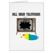 Kill Your Television cards by insomniak Kill Your Television cards