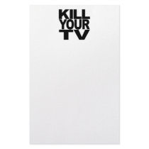 Kill Your TV stationery