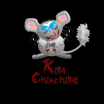 Killa Chinchilla! t-shirts