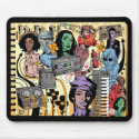 Killa Peach Mousepad by 40ozcomics Killa Peach Mousepad