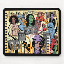 Killa Peach Mousepad