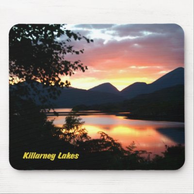 Killarney Lakes Mousepad Ireland Mousepad by Irishdreams