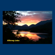 Killarney Lakes Sunset posters