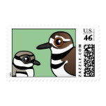 Killdeer & Chick Stamp