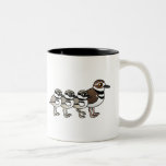 Killdeer & three chicks coffee mug