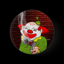 Killer Clown Button