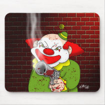 Killer Clown Mousepad by psychoclowns Killer Clown Mousepad