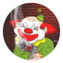 Killer Clown Stickers by psychoclowns Killer Clown Stickers