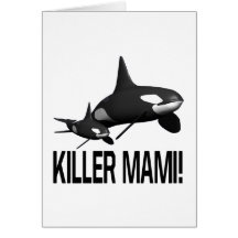 Killer Mami Greeting Cards