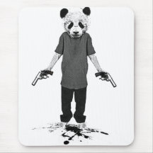 Killer panda mousepads