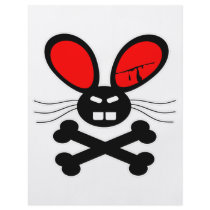 Killer Rabbit Cartoon flyers by Mustang_Lady Killer Rabbit Cartoon flyers