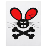 Killer Rabbit Cartoon Flyer Design