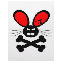 Killer Rabbit Cartoon Letterhead