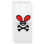 Killer Rabbit Cartoon rack cards
