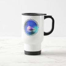 Killer Shark Plastic Travel Mug