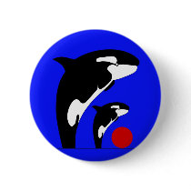 Killer Wales buttons by lonvig Killer Wales buttons