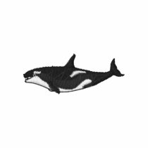Killer Whale embroidered shirts