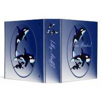 Killer Whale Family Oval binder_2_back.v4.