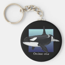 Killer Whale Keychain