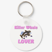 Killer Whale Lover keychains by AnimalShirts Killer Whale Lover keychains