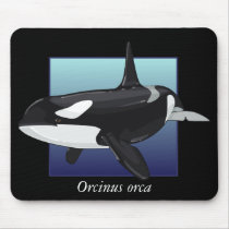 Killer Whale Mousepad
