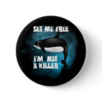 Killer Whale - Orca Buttons