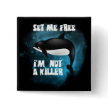 Killer Whale - Orca Pinback Buttons