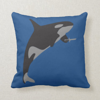 killer whale pillow