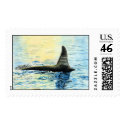 Killer Whale postage by Hoffard Killer Whale postage