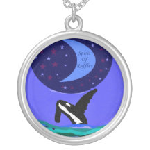 Killer Whale spirit necklace