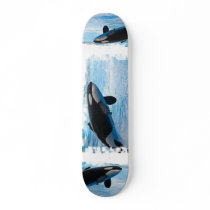 Killer Whales on a Skateboard