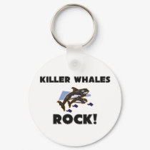 Killer Whales Rock keychains by AnimalShirts Killer Whales Rock keychains