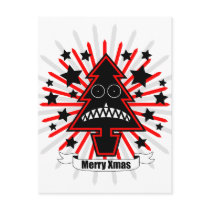Killer Xmas Tree postcards