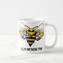 killerbee_logo, KILLER BEE RACING TEAM Mugs