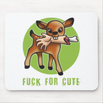 Killers Bambi Fuck green Mouse Pad