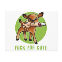 Killers Bambi Fuck green Post Cards