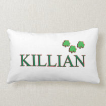 Killian Irish Family Name Pillow pillows