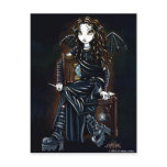 "Killing Time" Dark Fae Postcard